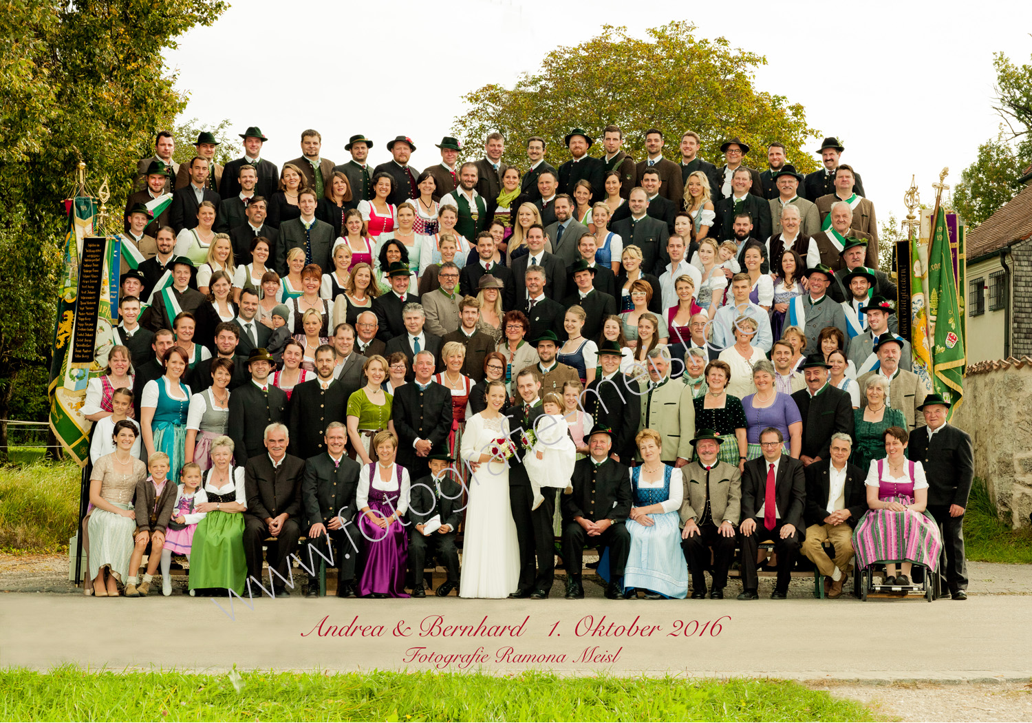 Gruppenfoto-Hochzeit-Osterwarngau